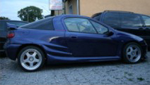 Button Opel Tigra Seitenumbau 