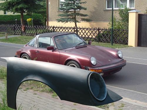 Posche kotflgel