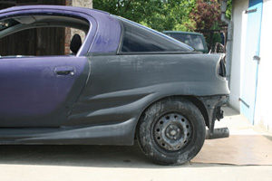 Opel Tigra Bauphase