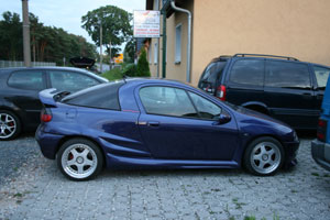 Opel Tigra Seitenumbau